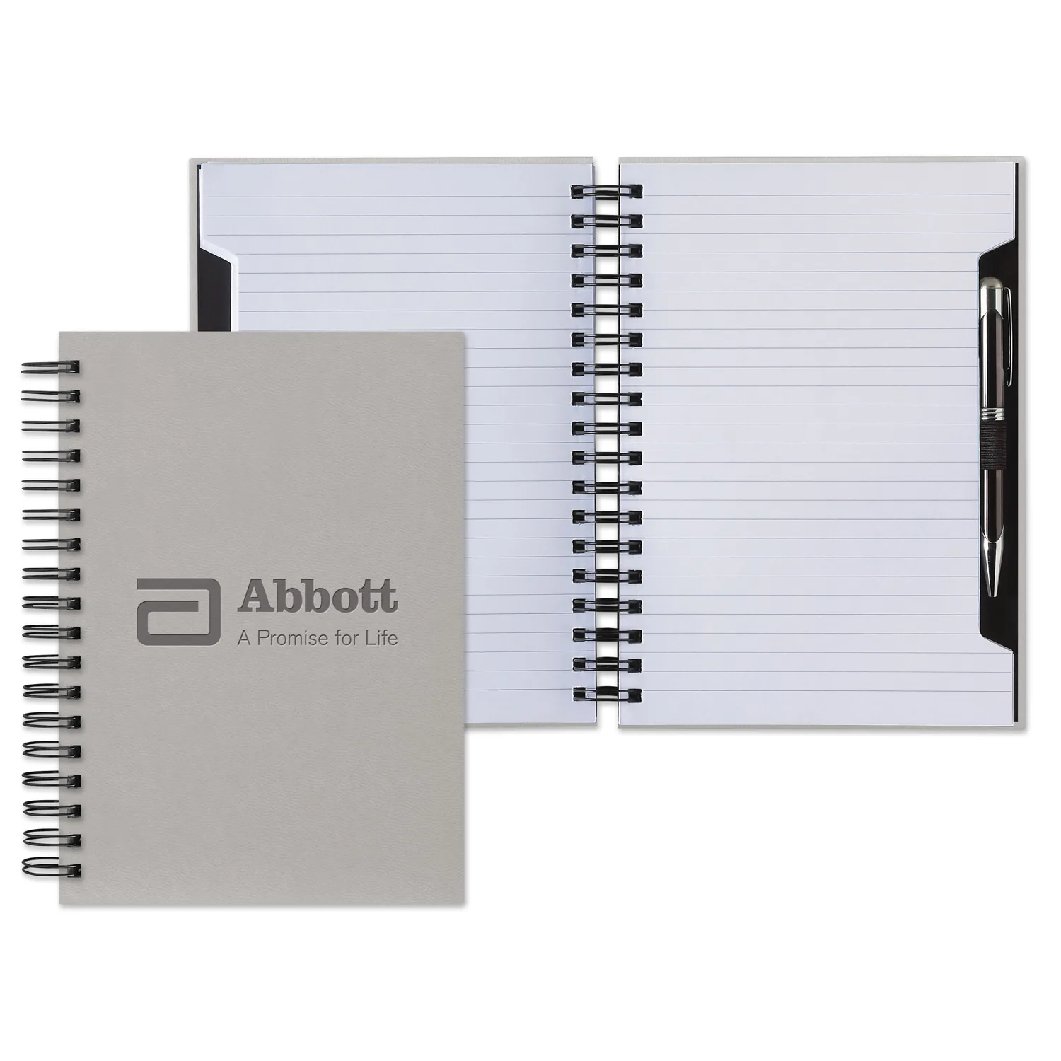 Castelli Tucson Scribe Wire Grande Lined White Page Journal view 3