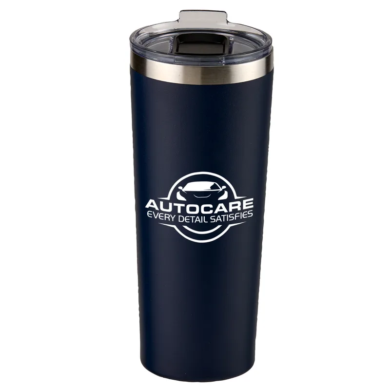 28 Oz. Everest Powder Coated Stainless Steel Tumbler view 5