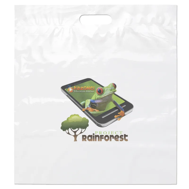 Die Cut Handle Bag - Dynamic Color (18" x 20" x 4")