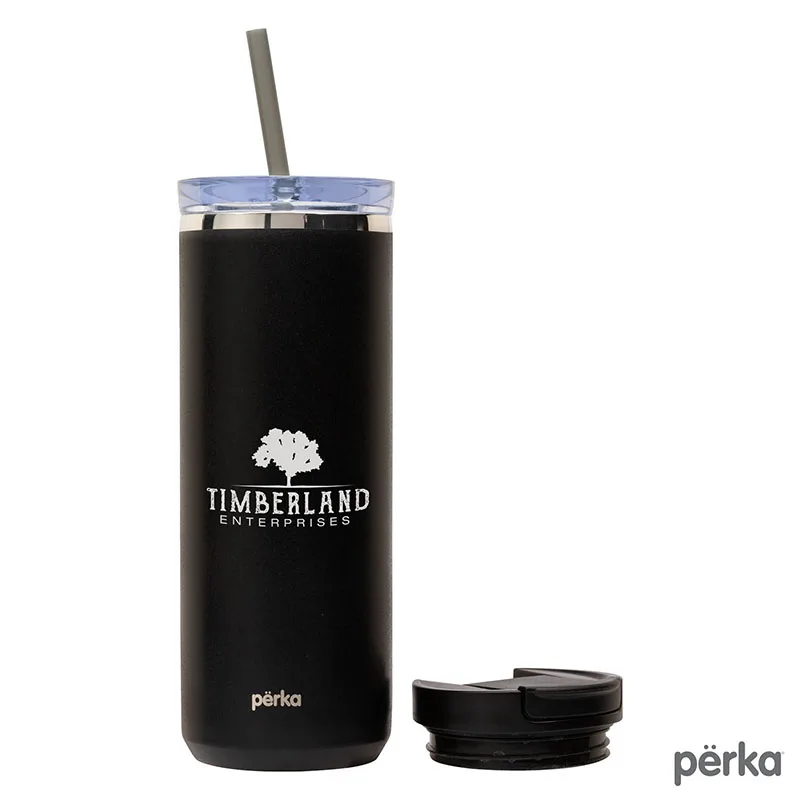 Perka Trent 18 oz. Double Wall, Stainless Steel Hot/Cold Tumbler view 2