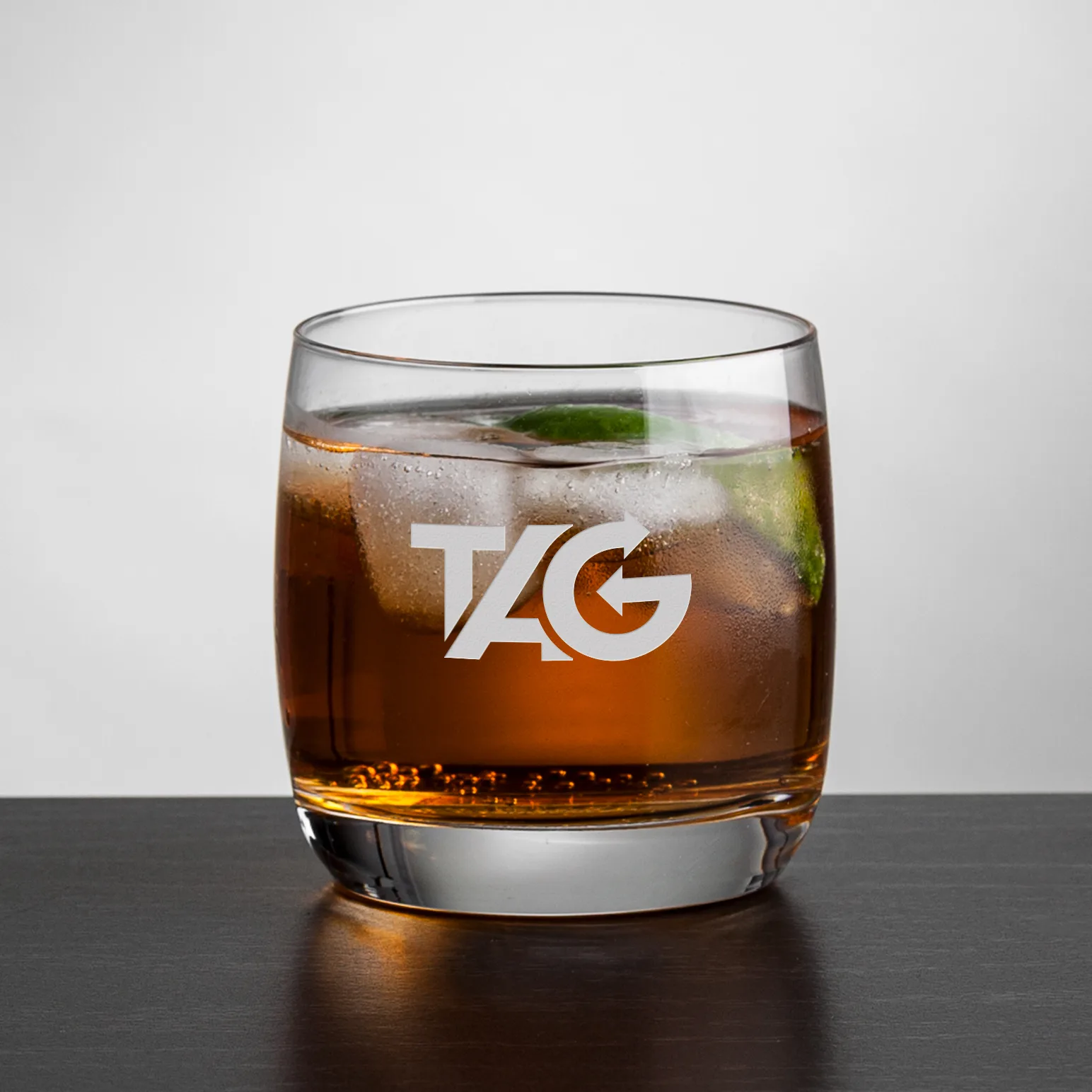 Glass Only, Deep Etch, Double Old Fashioned