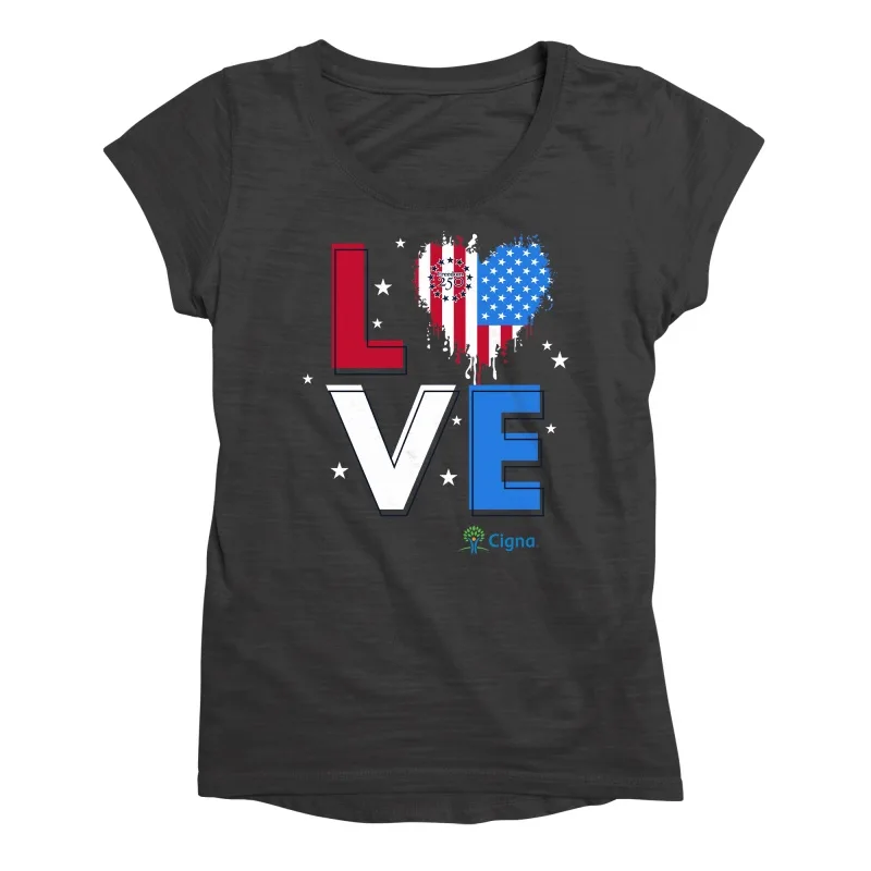 Freedom250 - ACE Ladies' Slub Scoop Neck T-Shirt view 5
