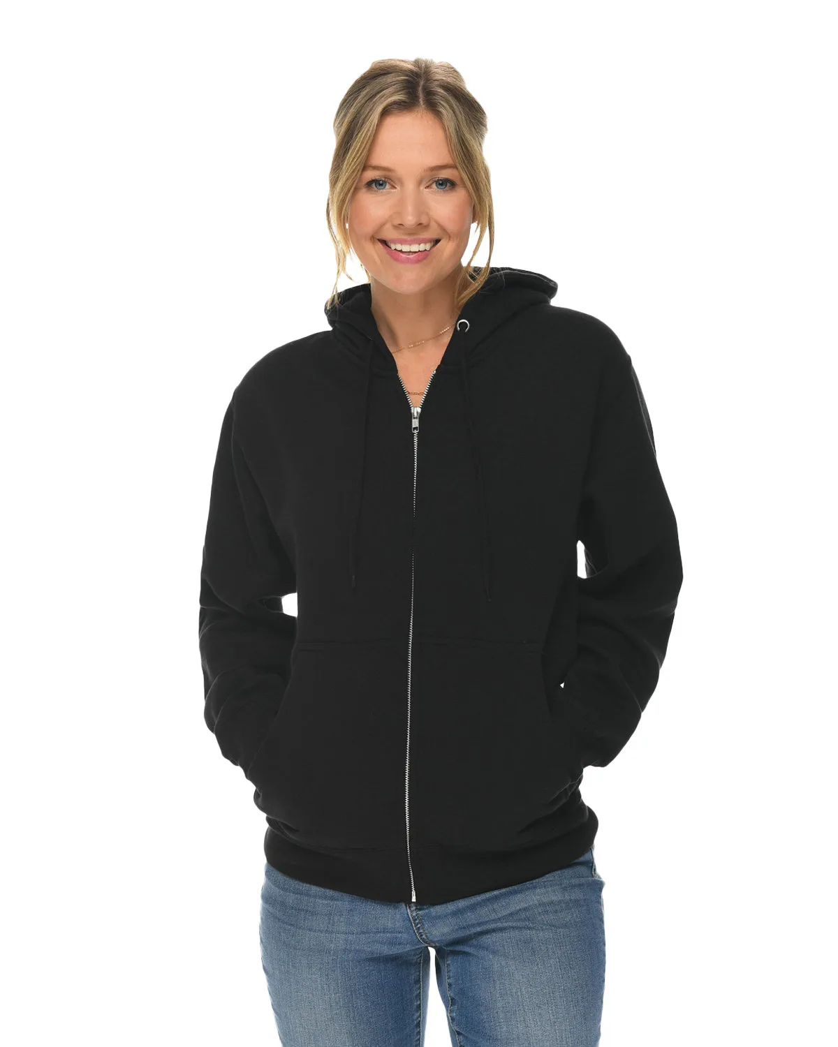 Lane Seven® Unisex Premium Full-Zip Hooded Sweatshirt