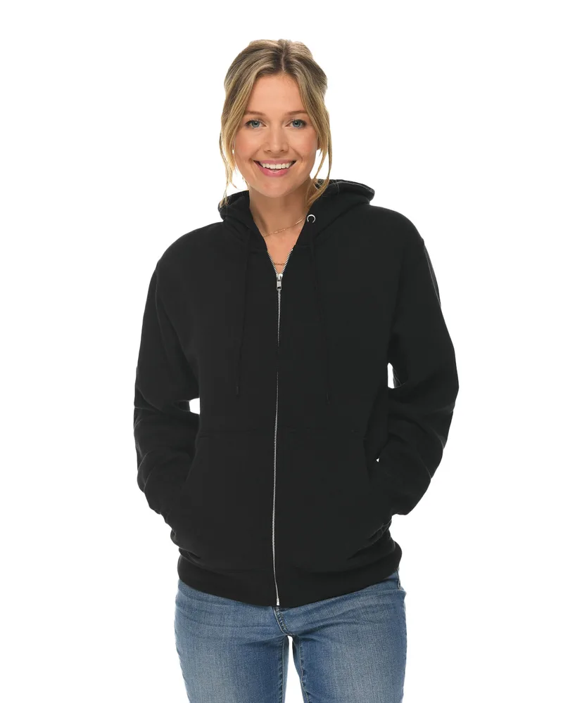 Lane Seven® Unisex Premium Full-Zip Hooded Sweatshirt