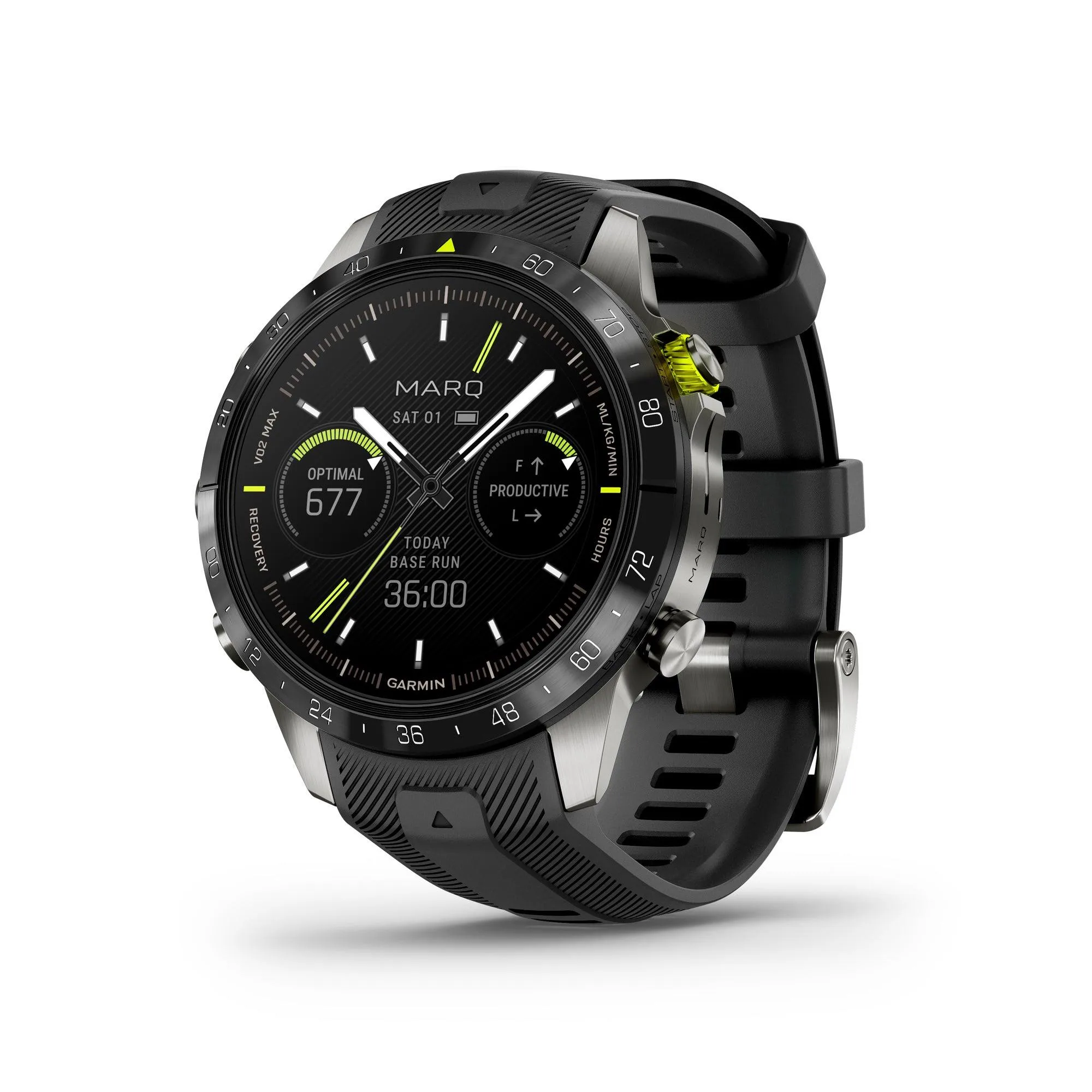 Garmin® Marq Athlete (Gen 2) Modern Tool Watch Black