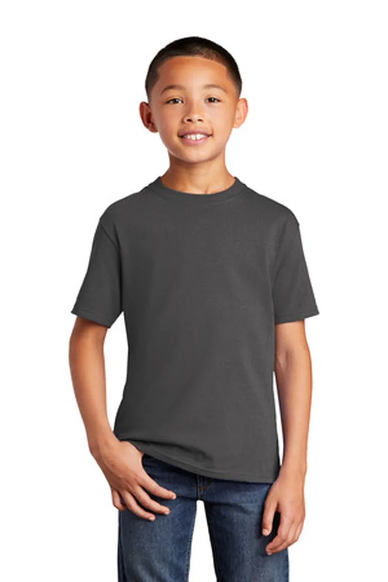 Port & Co™ Youth Core Cotton DTG Tee