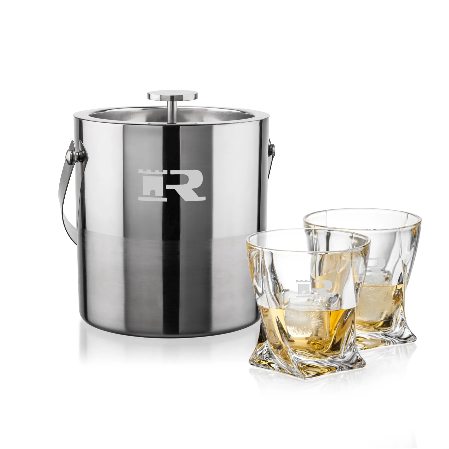 Catania Bucket Set, Laser Engraving, Set of 3