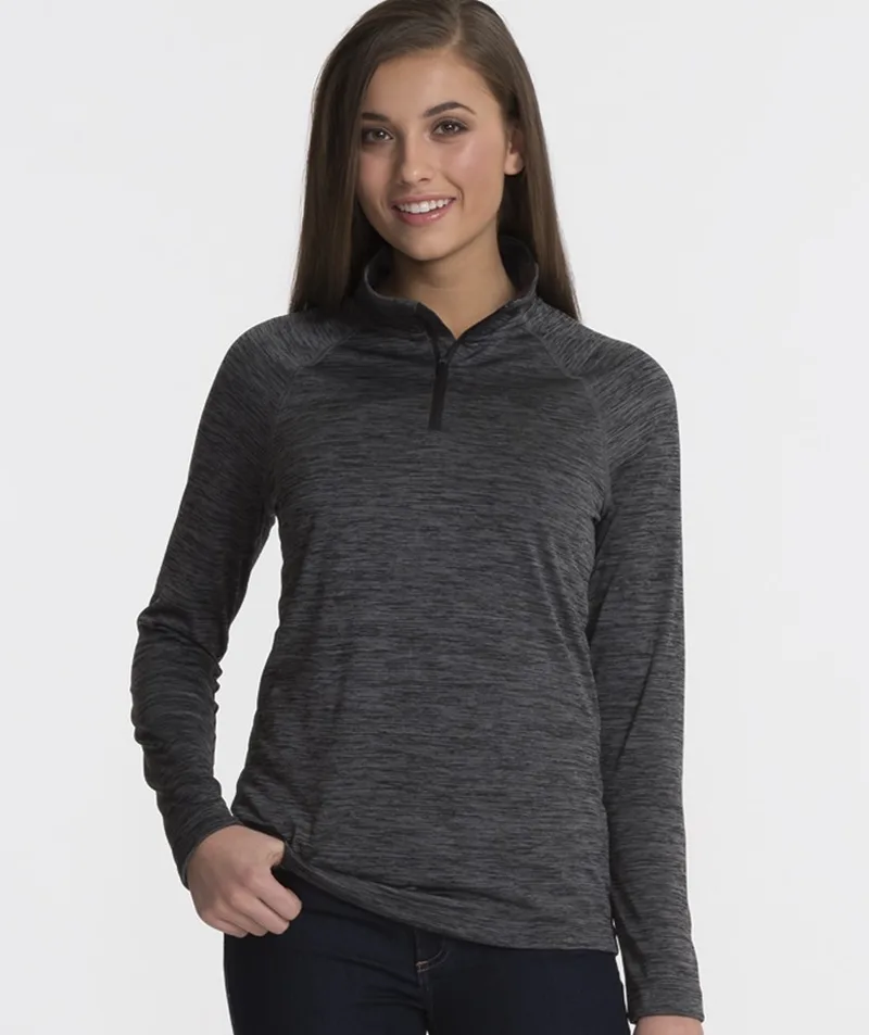 Women's Space Dye Performance Pullover Shirt