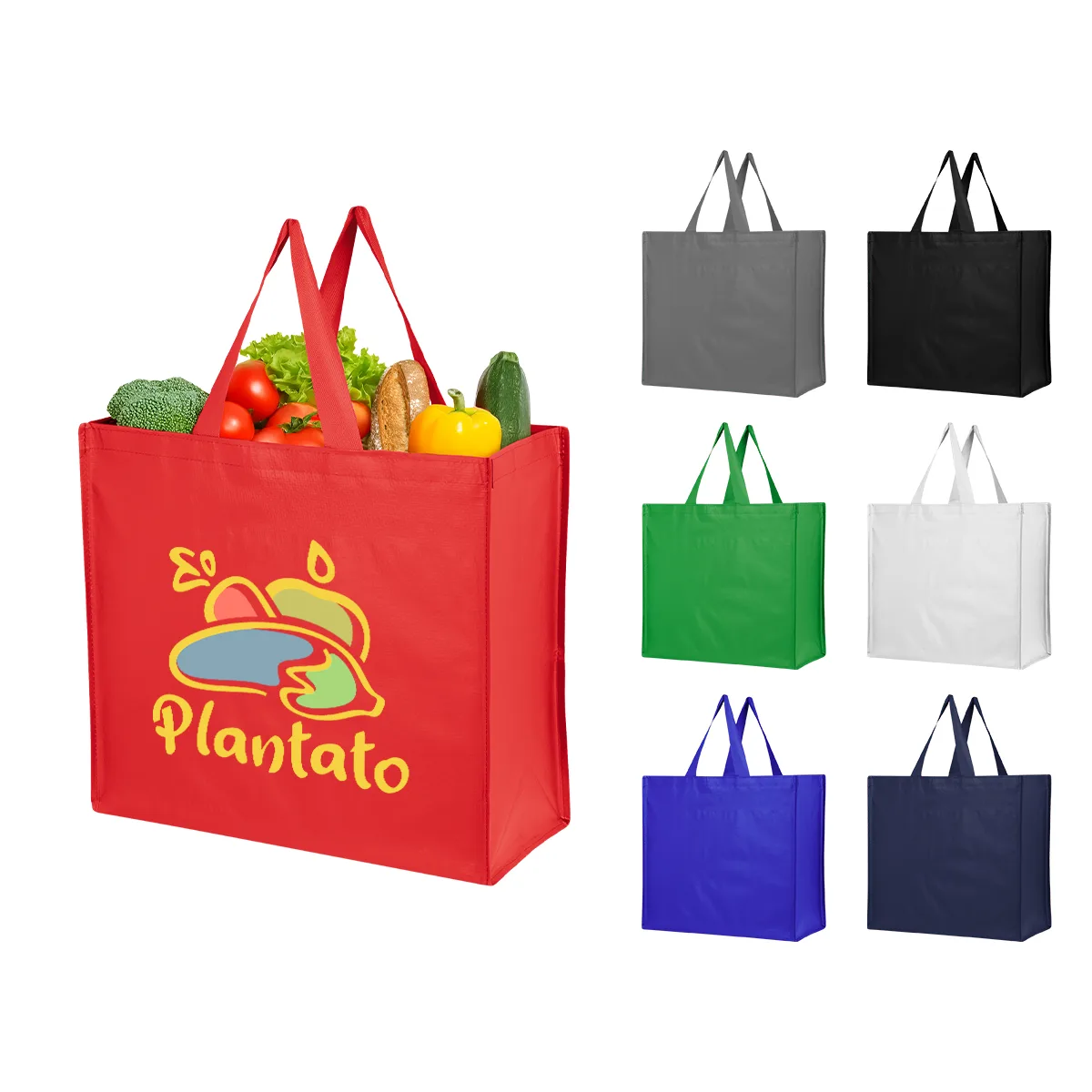 Harvest Haul Recycled Non-woven Shopper Tote Bag view 2