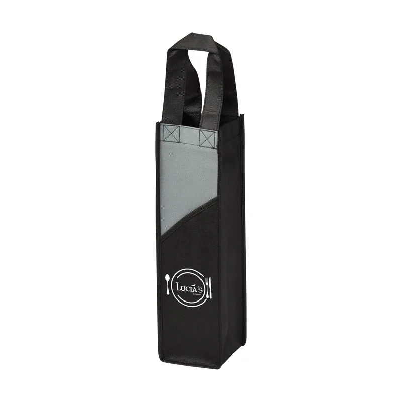 Sedona Non-Woven Wine Tote Bag view 6