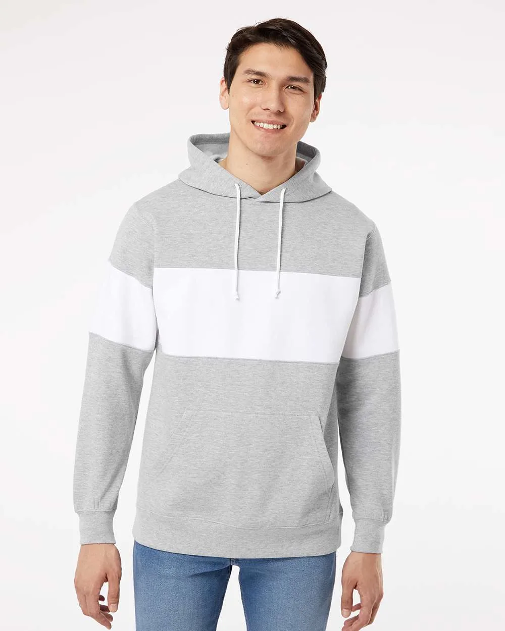 MV® Sport Classic Fleece Color-Blocked Hooded Sweatshirt view 2