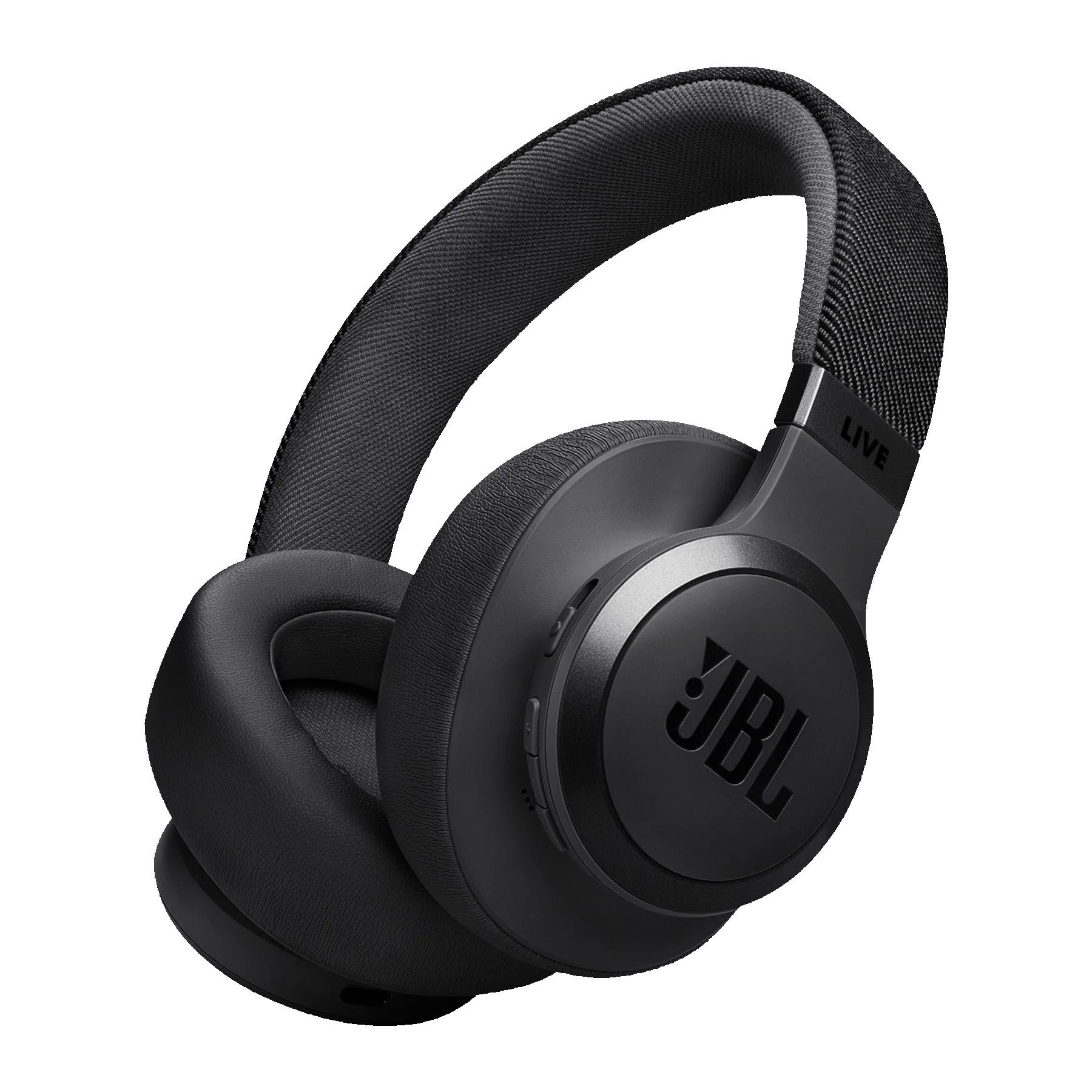 JBL Live 770NC Wireless Over Ear ANC Headphones - Black view 2