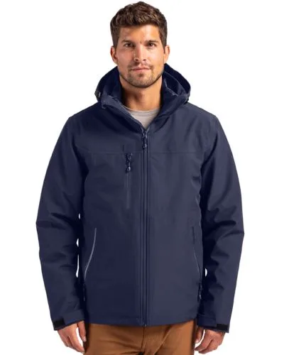 Clique Cornice 3-in-1 Eco Waterproof Parka + Inner Layer Full Zip Mens Jacket System view 2