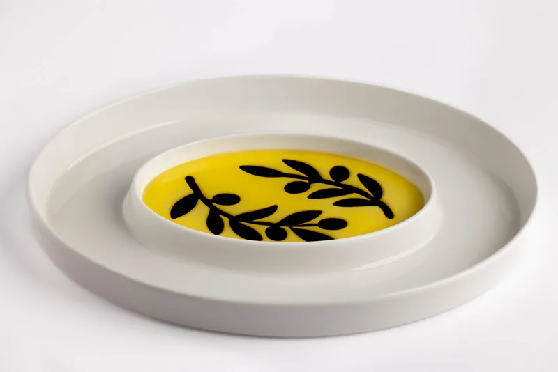 Jeanne Fitz Jeanne Fitz Olive Oil And Balsamic Vinegar Dipping Platter