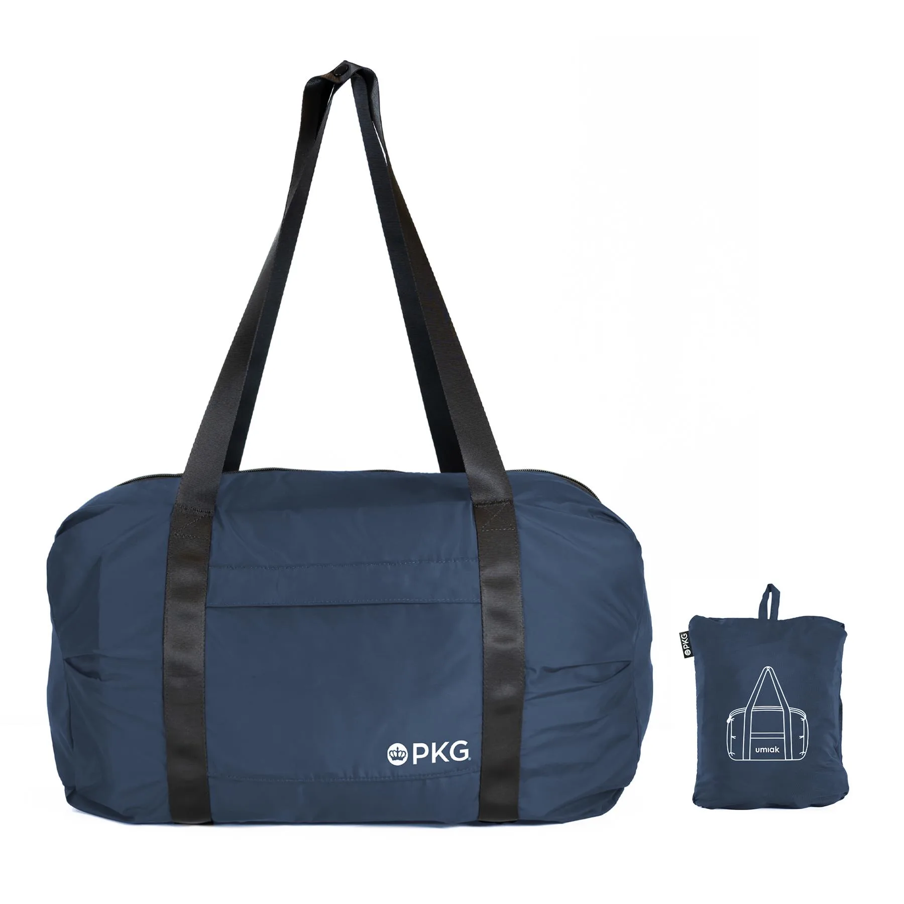 PKG Umiak 31L Recycled Packable Duffle Bag - Navy