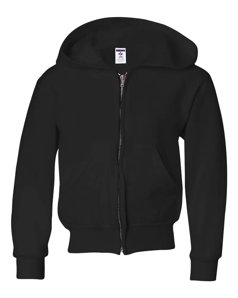 Jerzees® NuBlend® Youth Full-Zip Hooded Sweatshirt