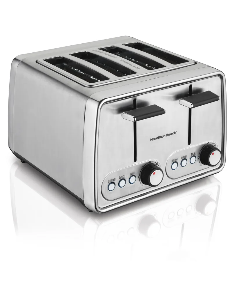 Hamilton Beach® Modern Chrome 4 Slice Toaster