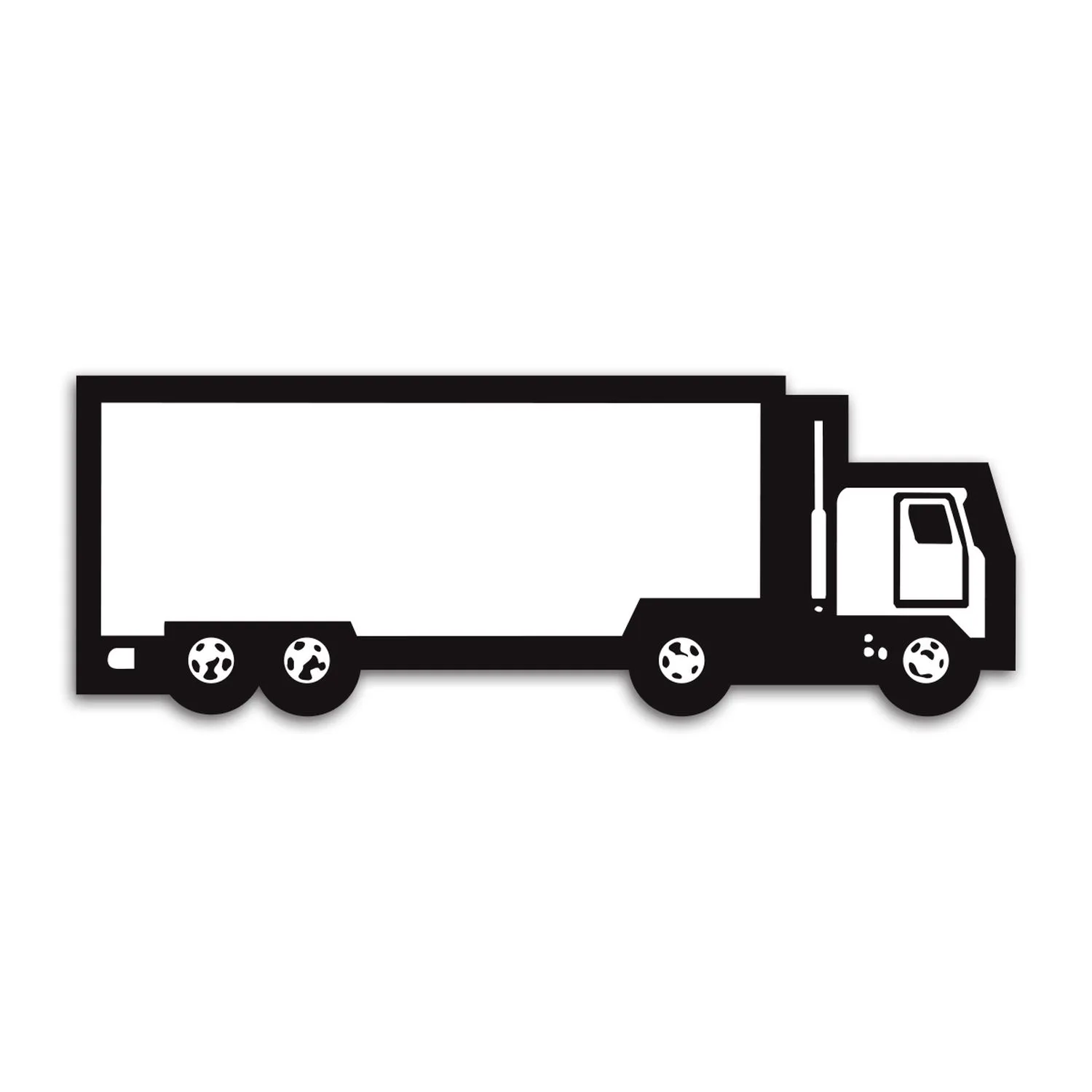 Tractor Trailer Magnet view 2