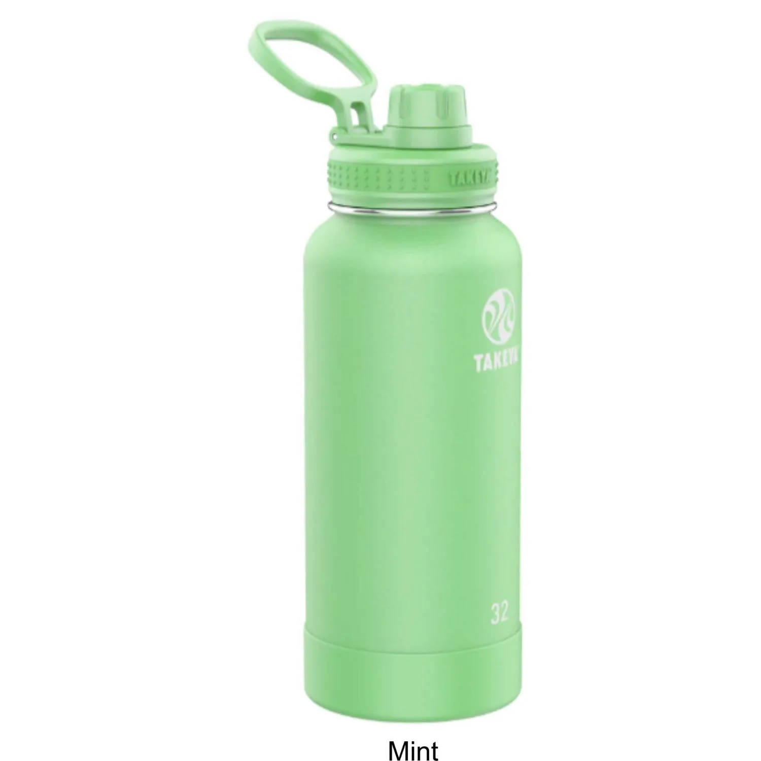 40 oz Takeya® Stainless Steel Insulated Active Water Bottle w/ Spout Lid view 3