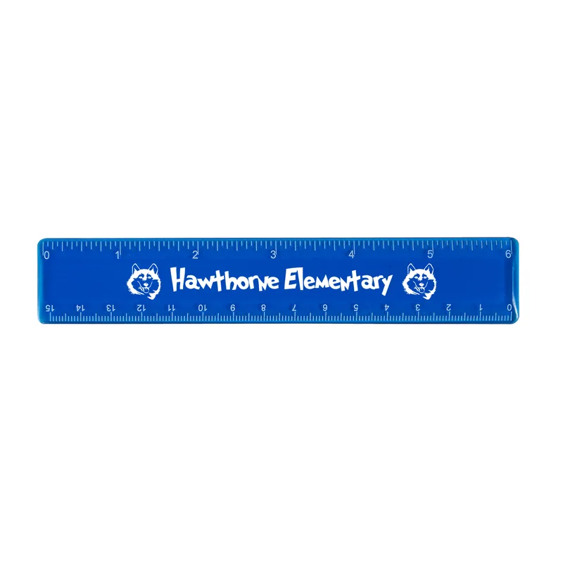 6" Plastic Ruler view 6