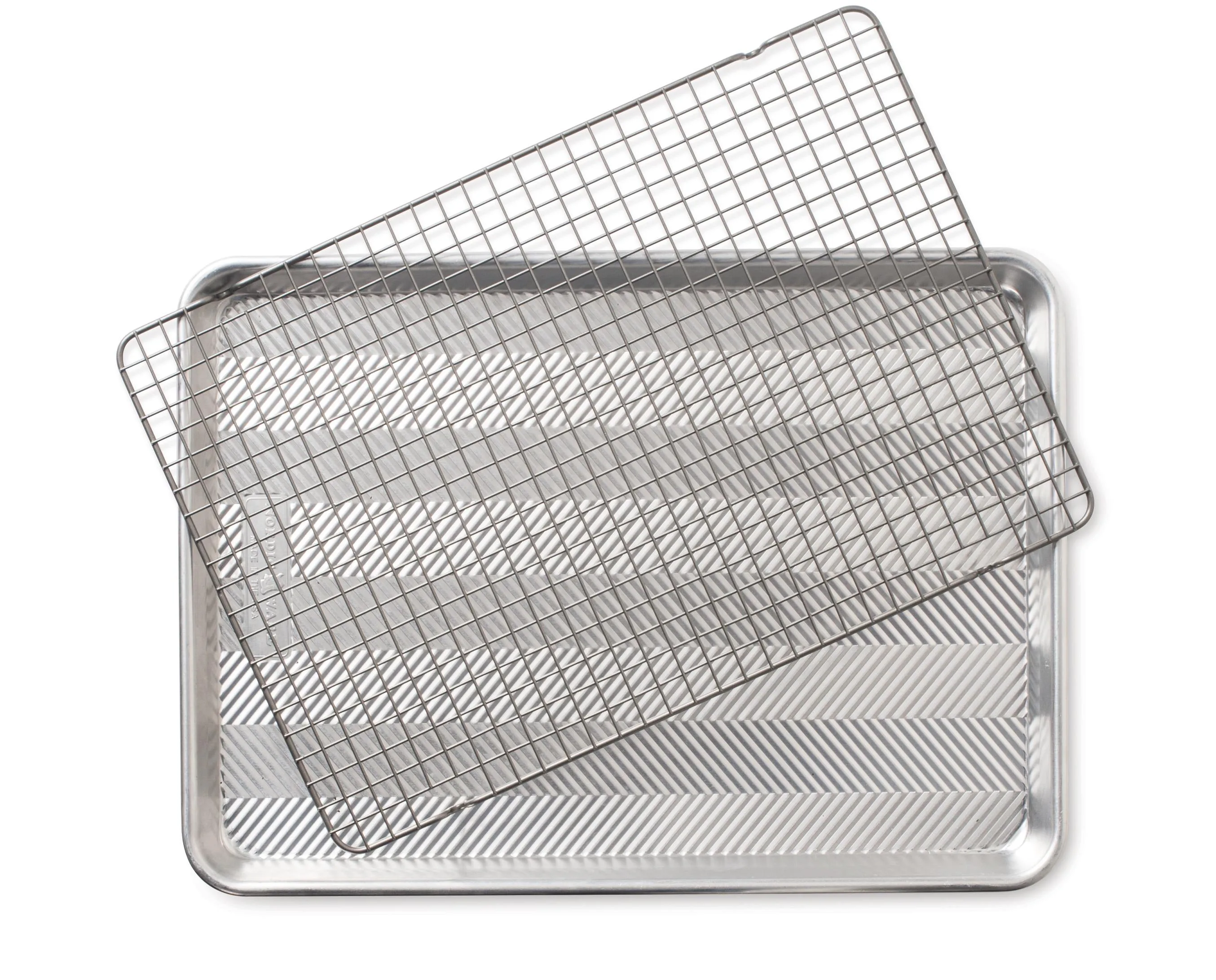 Nordic Ware Prism Half Sheet W/Oven-Safe Nonstick Grid