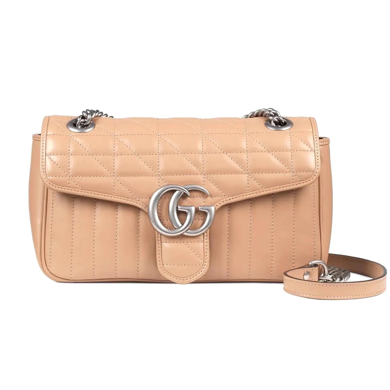 Gucci Gg Marmont Small Rose Shoulder Bag