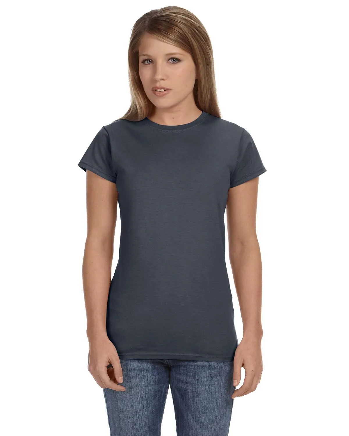 Gildan Ladies' Softstyle® Fitted T-Shirt view 6