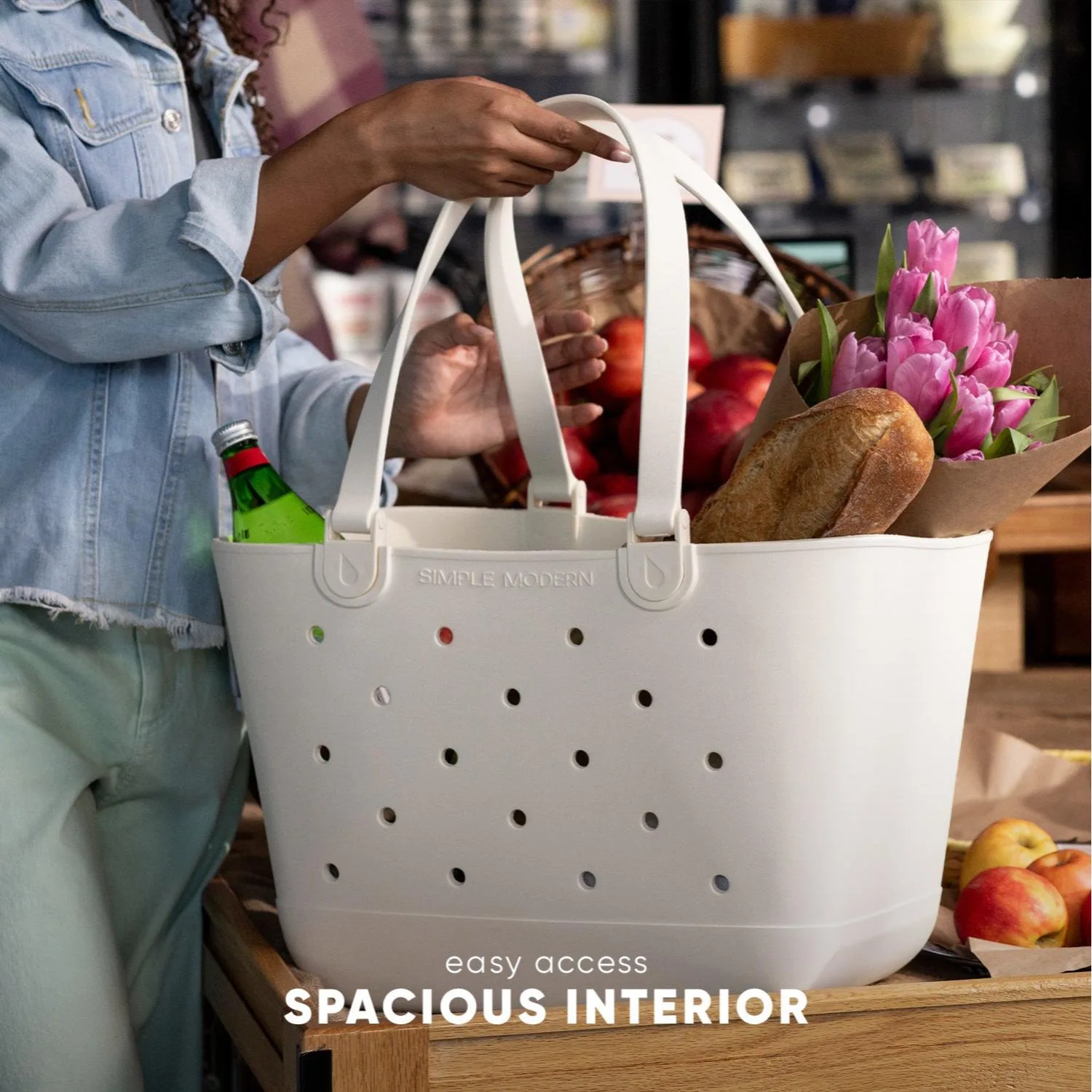 Simple Modern® Getaway Waterproof Extra-Large Tote Bag view 4