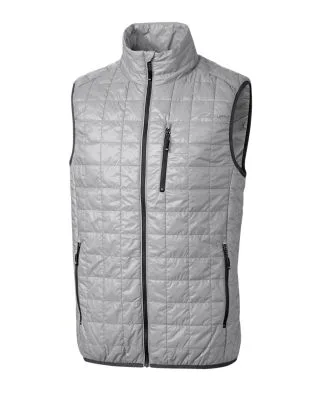 Cutter & Buck Rainier PrimaLoft? Mens Big and Tall Eco Insulated Full Zip Puffer Vest view 2