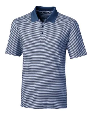 Cutter & Buck Forge Tonal Stripe Stretch Mens Big and Tall Polo view 6