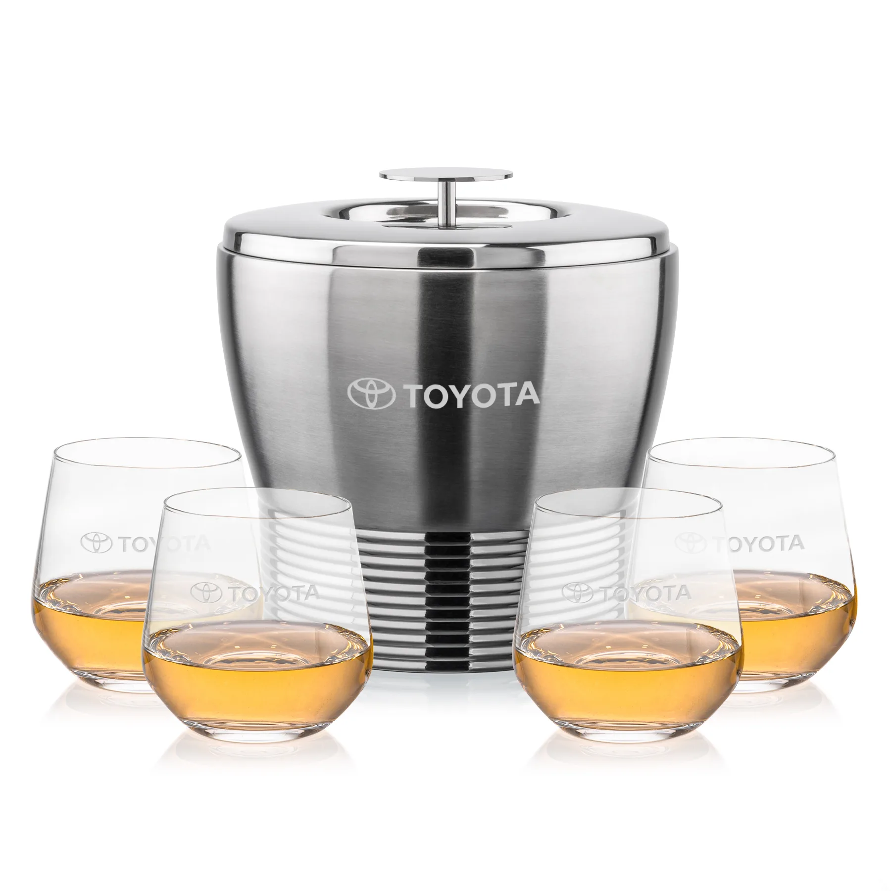 Genoa Bucket Set, Laser Engraving, Set of 5
