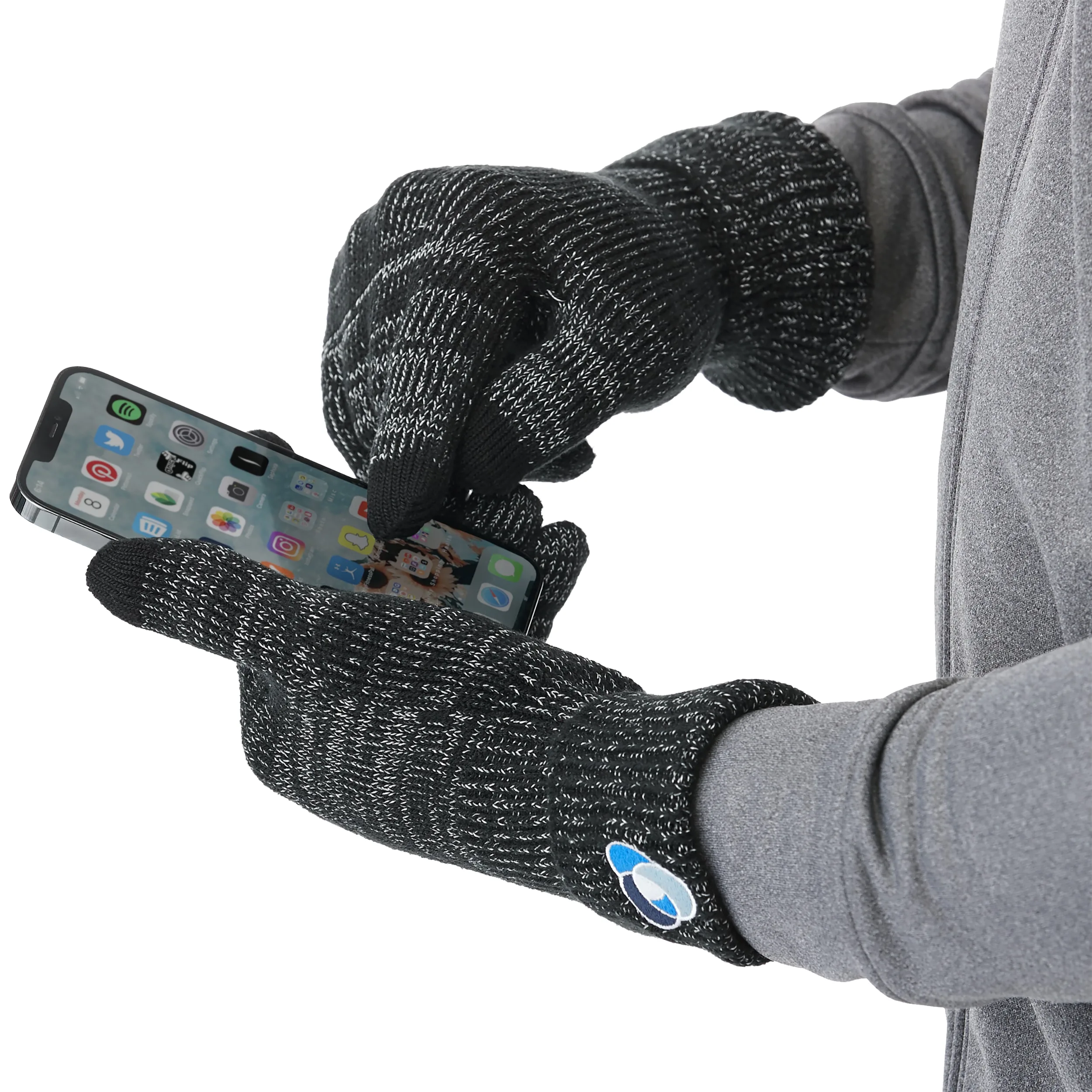 Unisex ENERGY Knit Reflective Texting Gloves