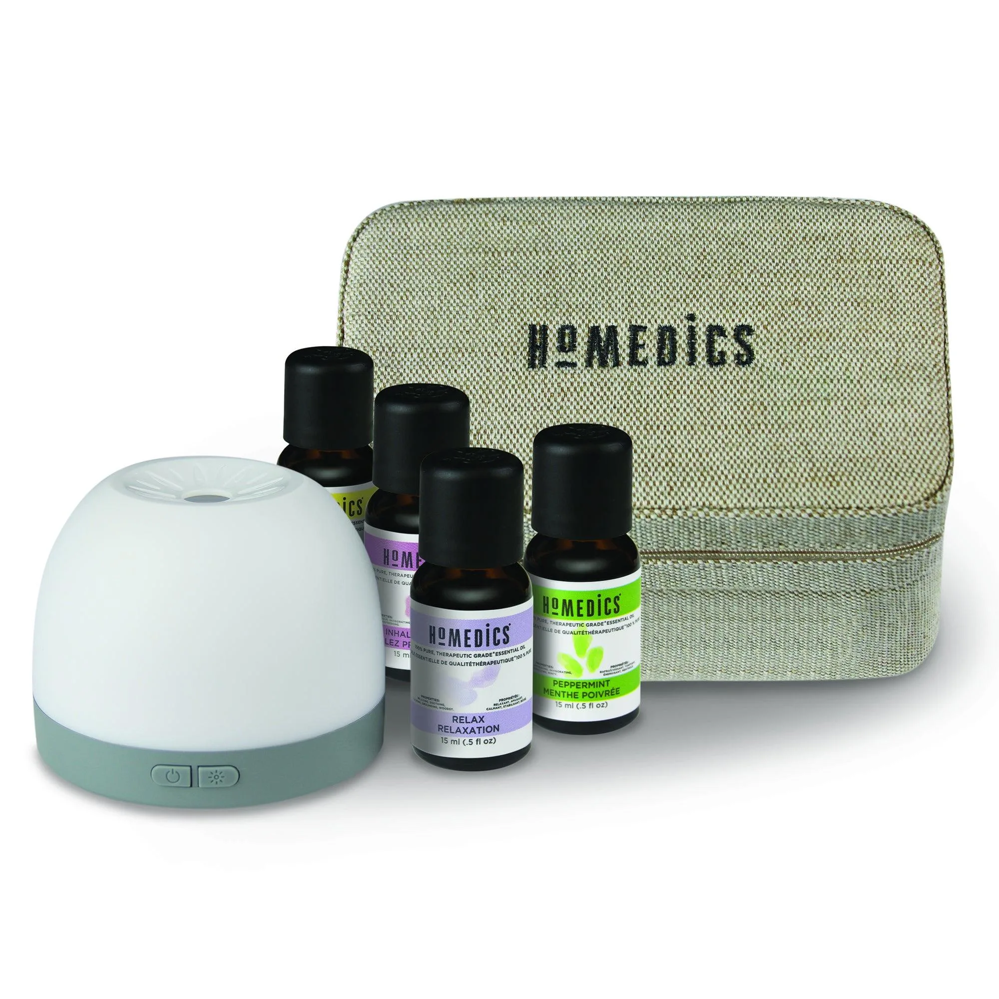 Homedics Aroma Diffuser Travel Gift Case