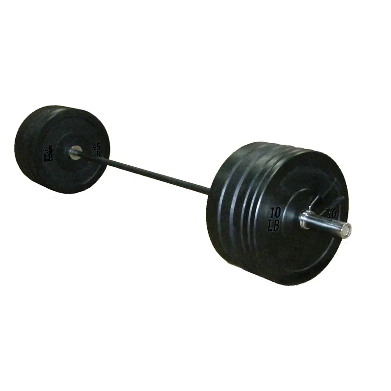 Lifeline Fitness - Rubber Bumper Weight Set - 205 Lbs