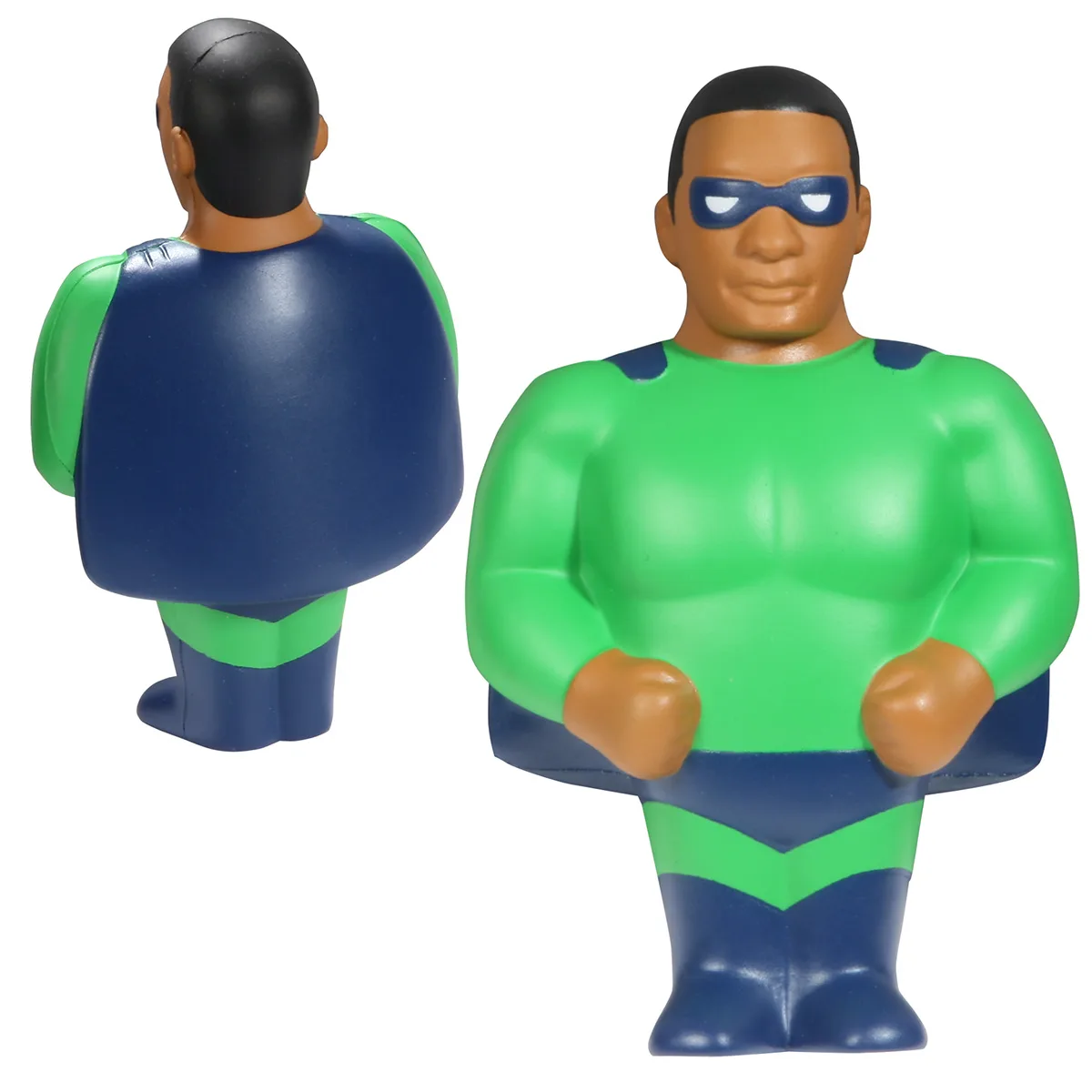 African American Super Hero Stress Reliever view 2