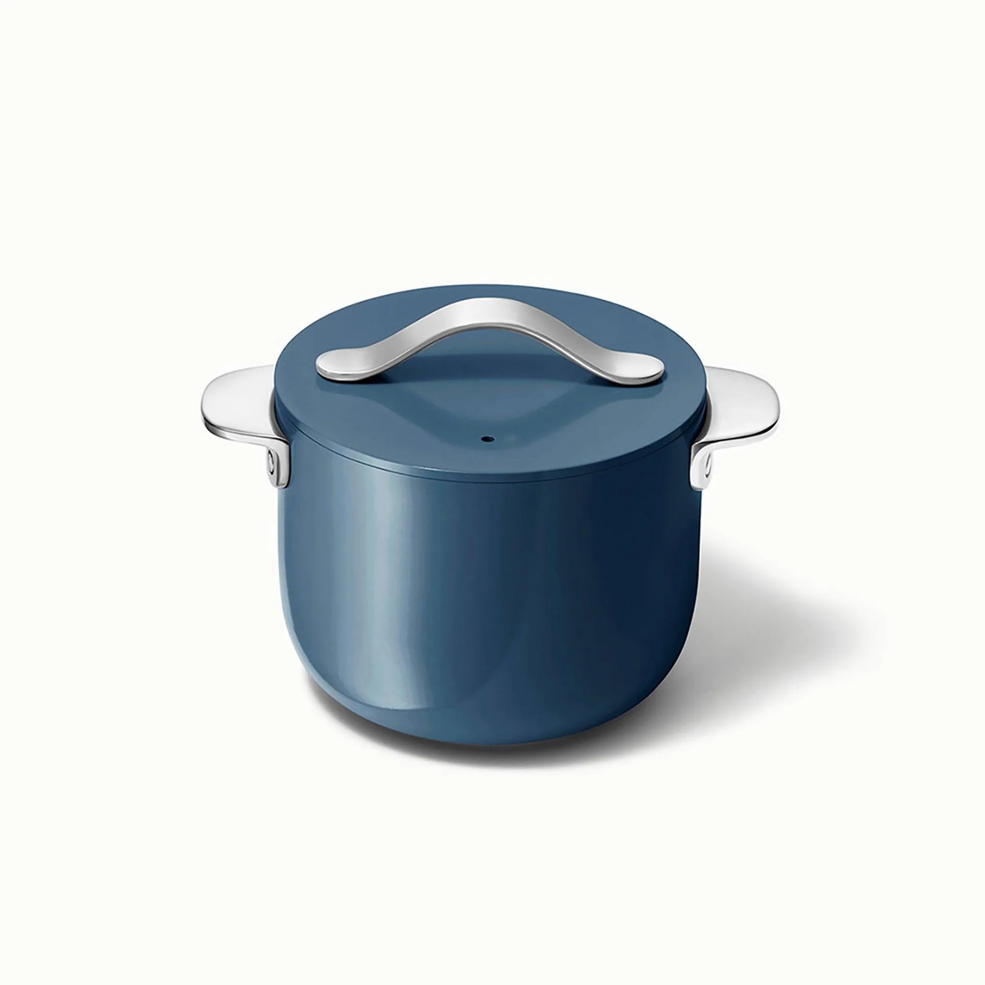 Caraway 2Qt Nonstick Ceramic Petite Cooker W/ Lid Navy