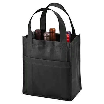 Toscana Six Bottle Non-Woven Wine Tote Bag view 2