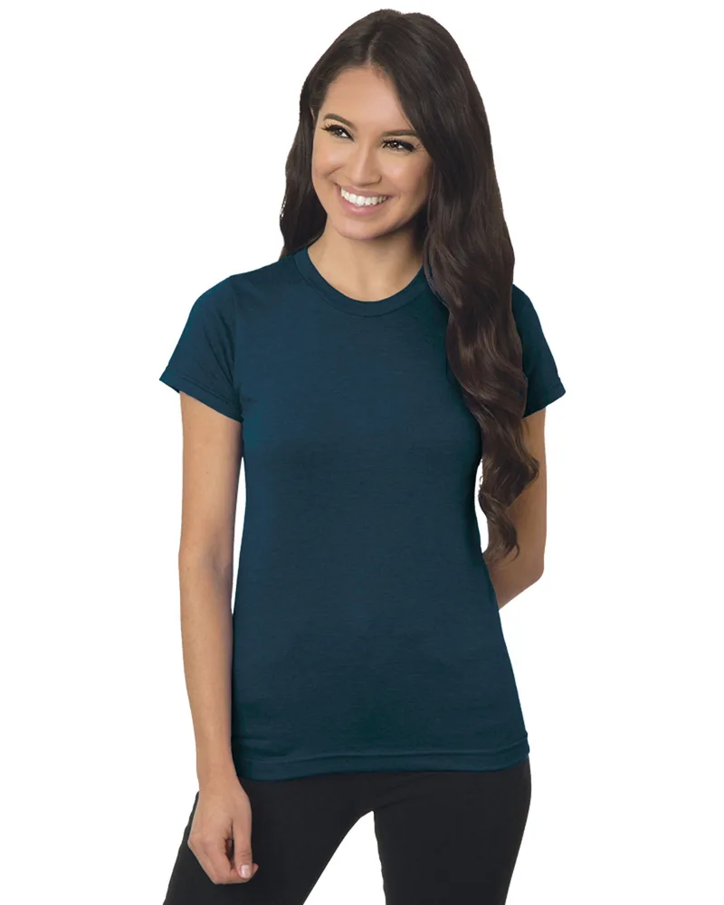 BAYSIDE Ladies' USA Made Jersey T-Shirt view 6