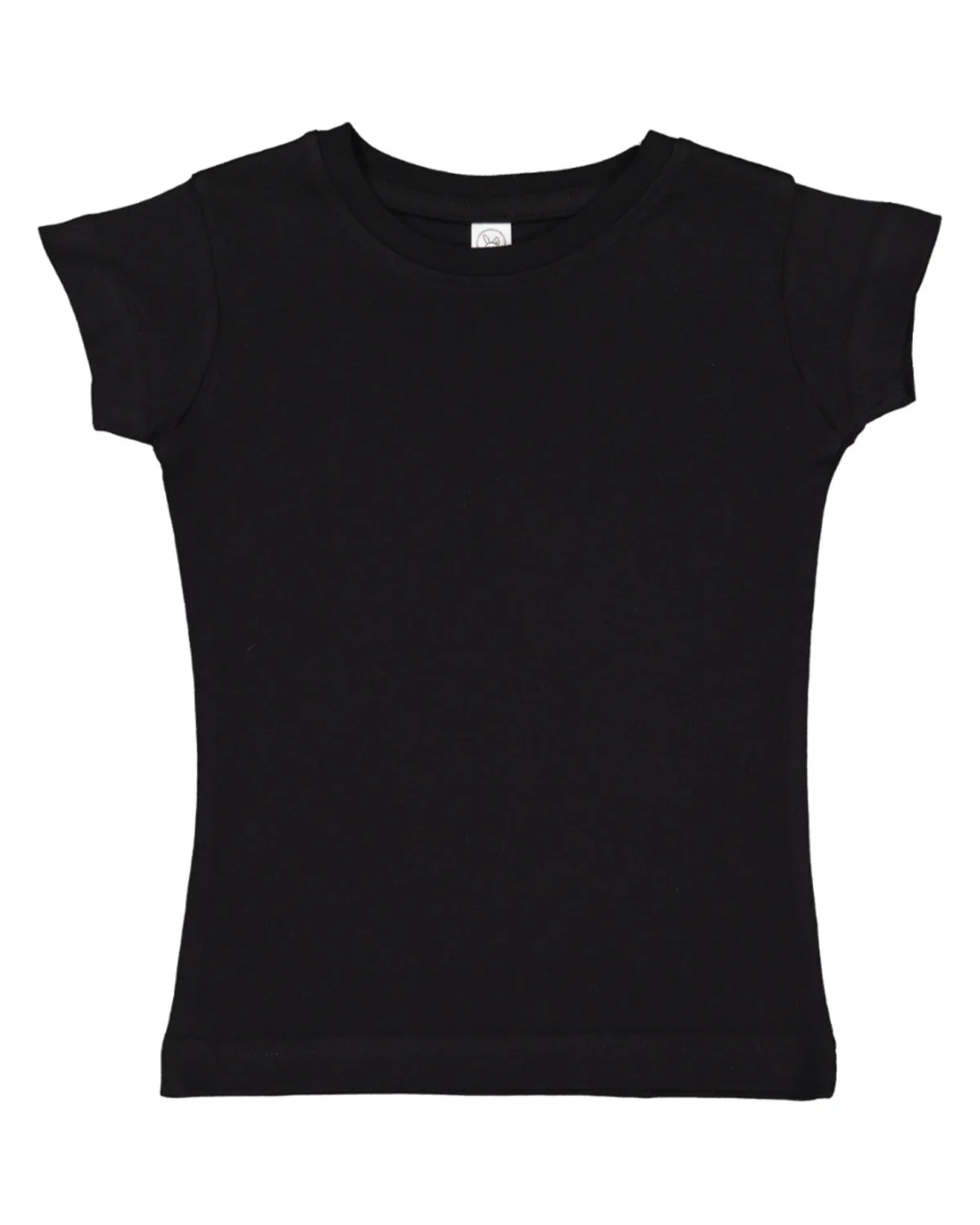 Rabbit Skins Toddler Girls' Fine Jersey T-Shirt