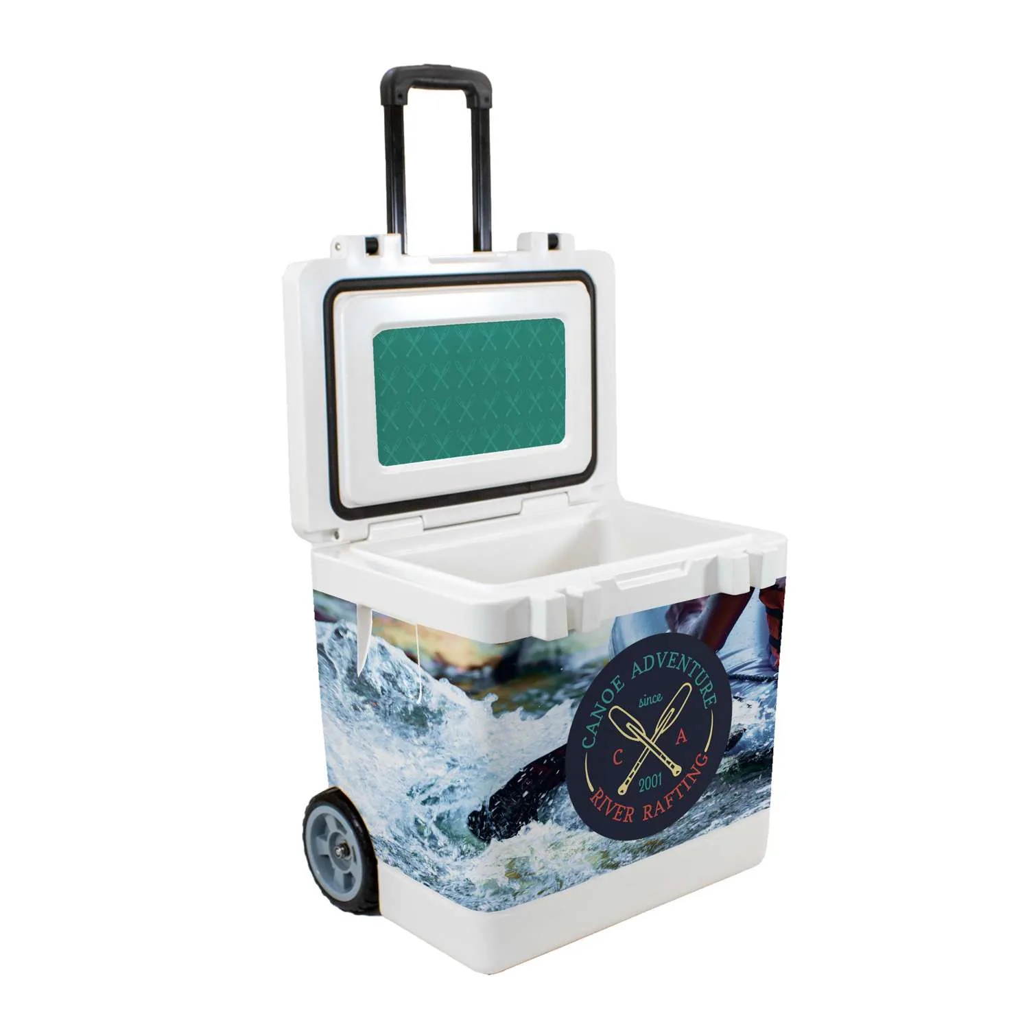 35L OBP Wheeled Explorer Cooler, Wrap & Lid Decals view 5