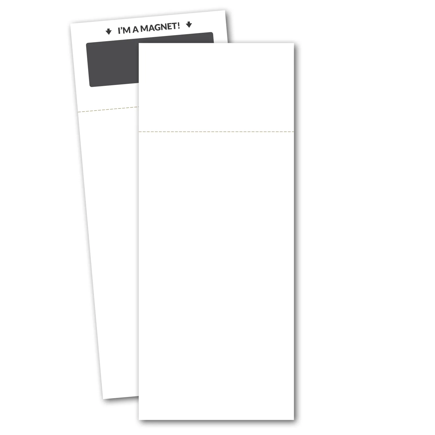 Magnetic Stick Up with Perforation view 2