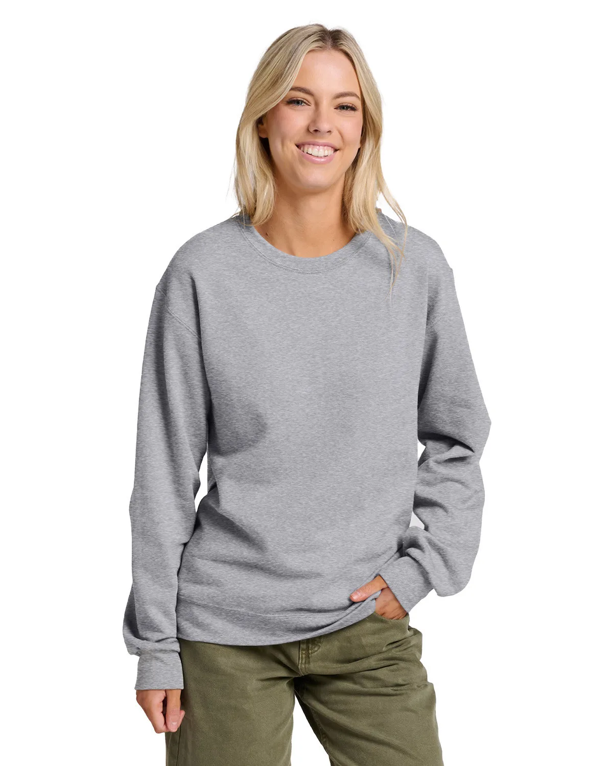 Jerzees Unisex Ultimate™ CVC Ring-Spun Sweatshirt