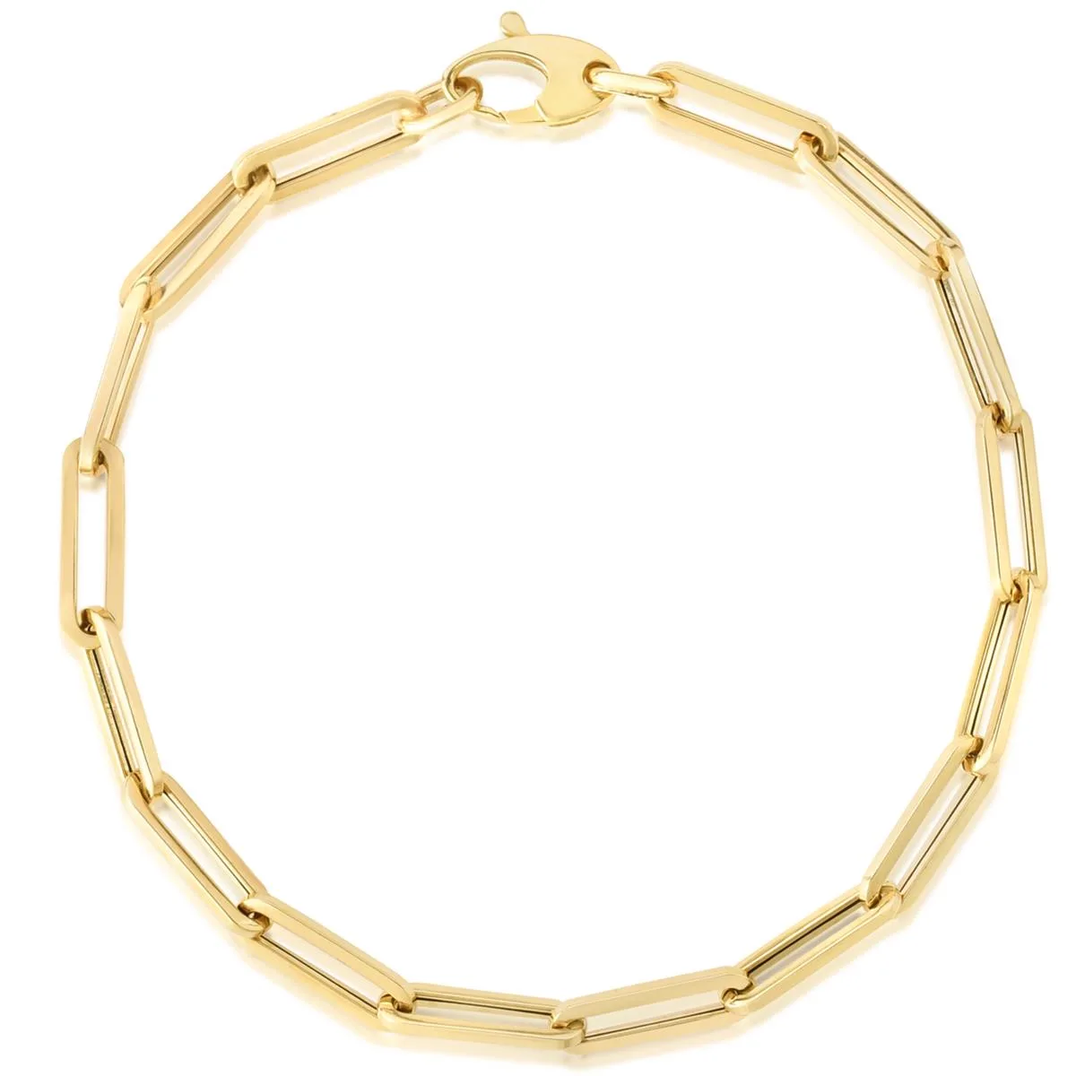 Jilco Inc Chunky Paperclip Bracelet