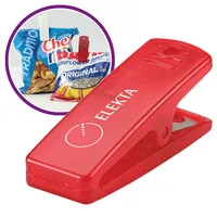 Snack-In™ Bag Clip — Translucent Red