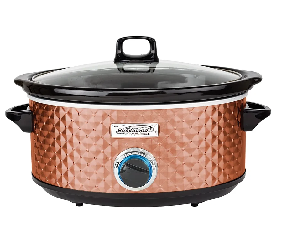 Select® 7 Quart Copper Slow Cooker