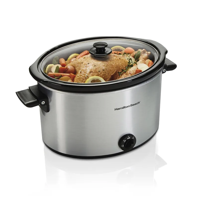 Hamilton Beach® Silver 10 Qt. Extra Large Capacity Slow Cooker