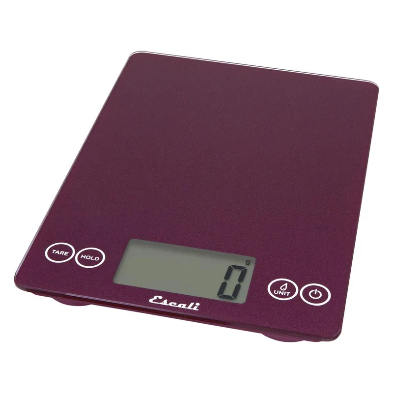 KitchenSupply Escali - Arti Glass Digital Scale, Purple Night