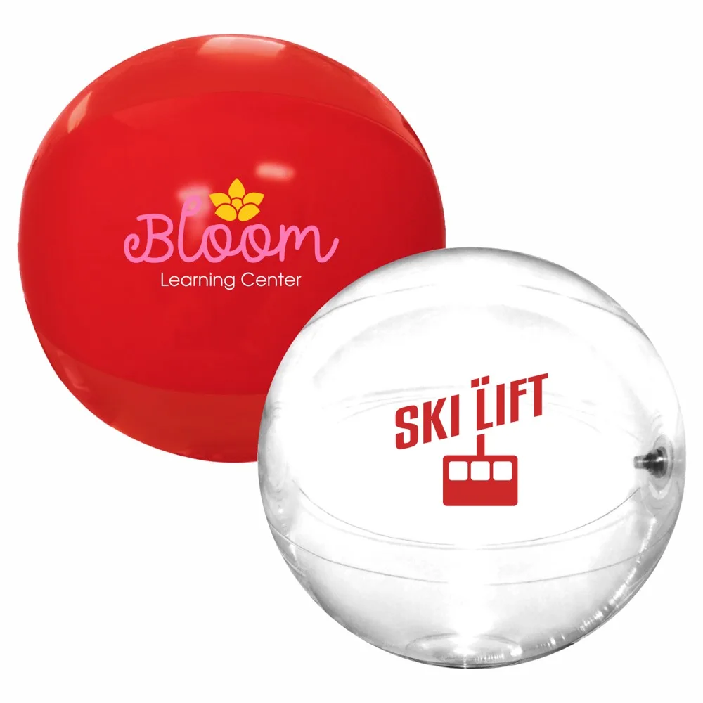 16" Solid Color Beach Ball
