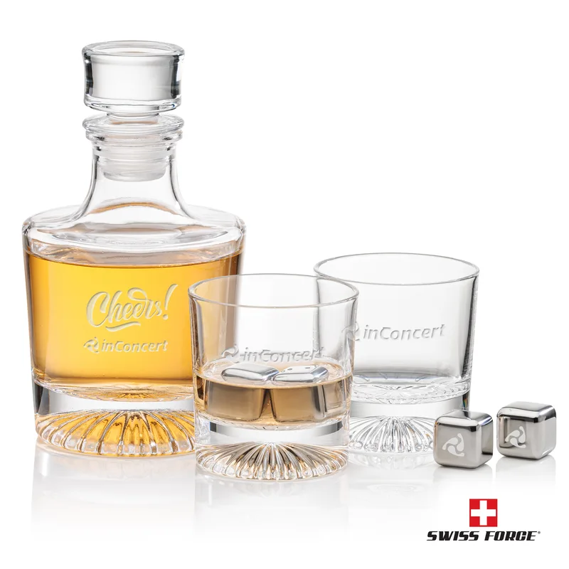 Whiskey Stone Set, Laser Engraving