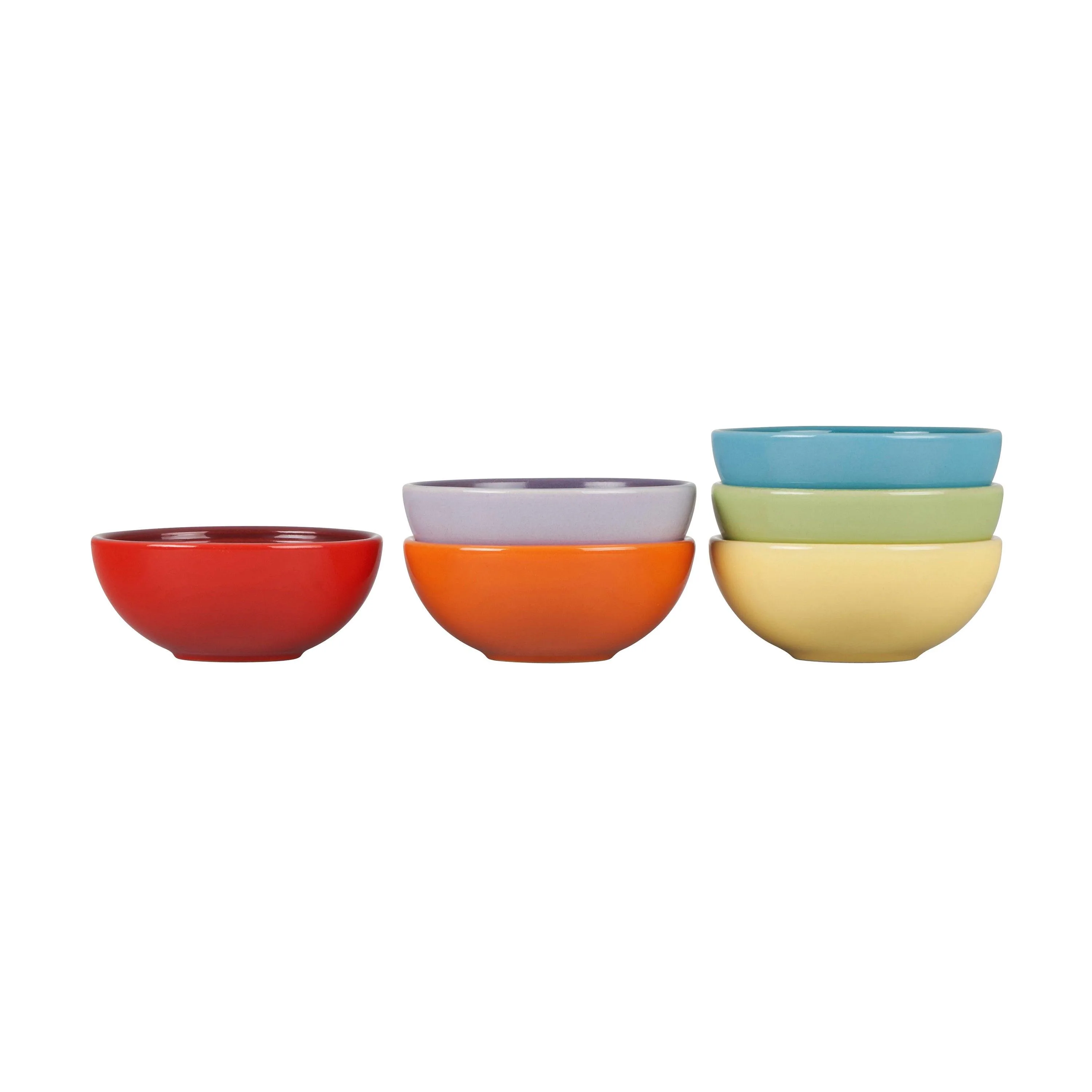 Le Creuset 6Pc Multi-Color Pinch Bowl Set